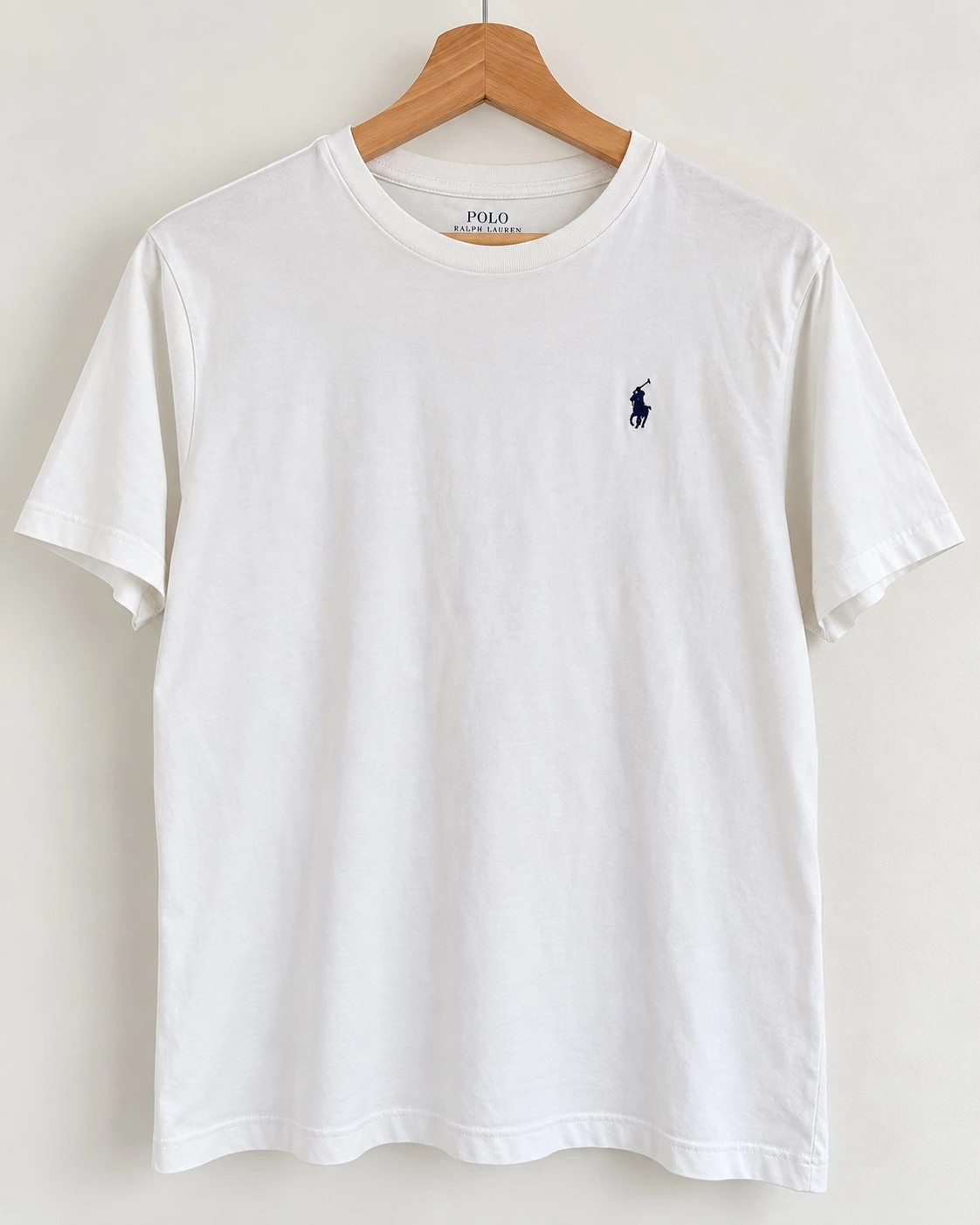 T-shirt Polo Ralph Lauren blanc enfant/ado – Taille XL 18-20