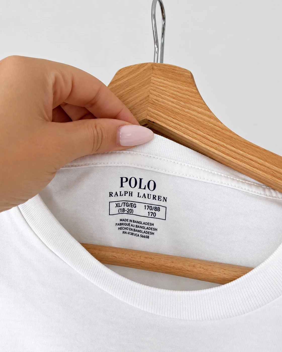 T-shirt Polo Ralph Lauren blanc enfant/ado – Taille XL 18-20 – Ralph Lauren – taille 18 ans 2