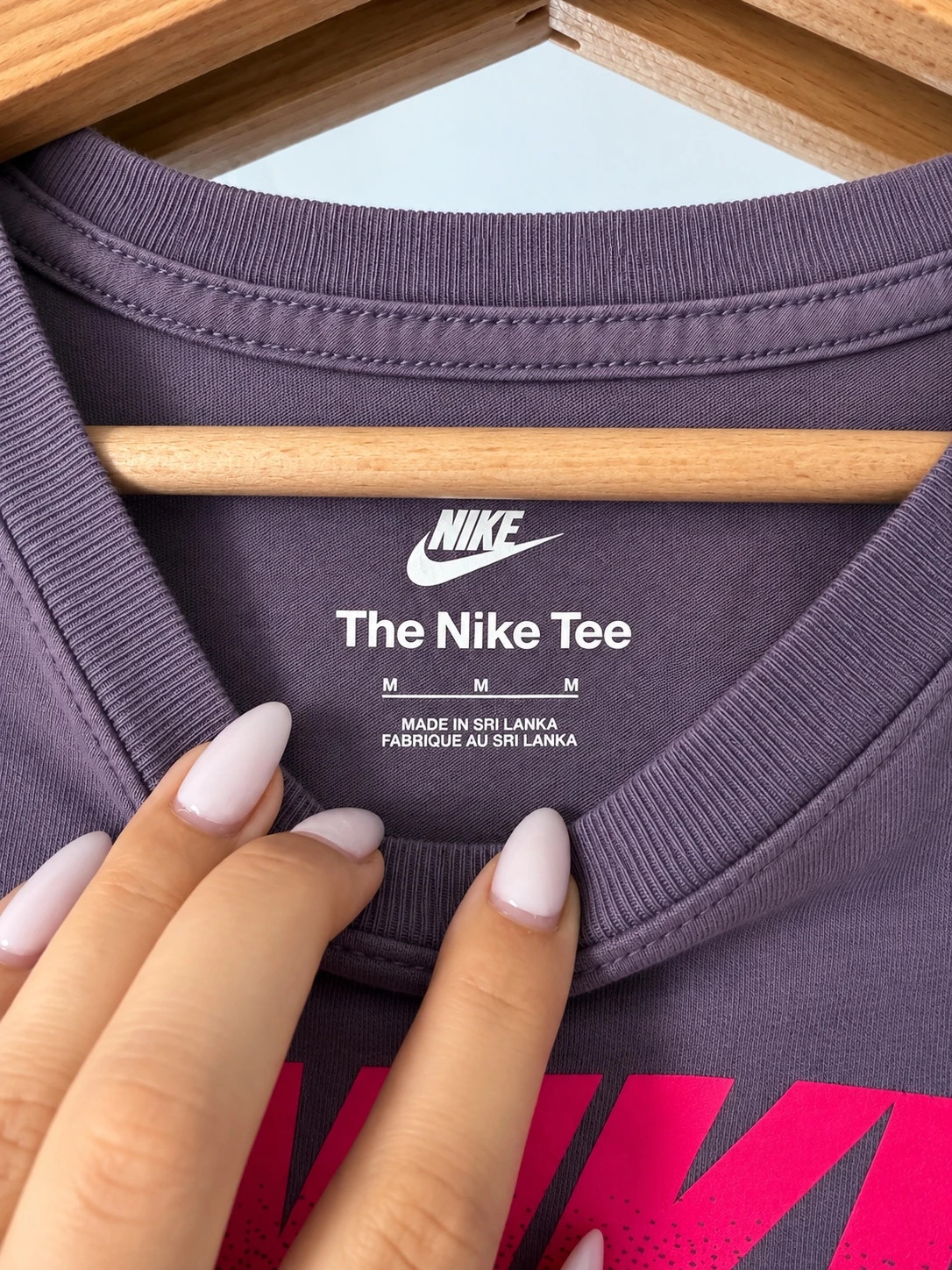 T-shirt Nike Air unisexe violet – Taille M, neuf – Nike – taille M 2