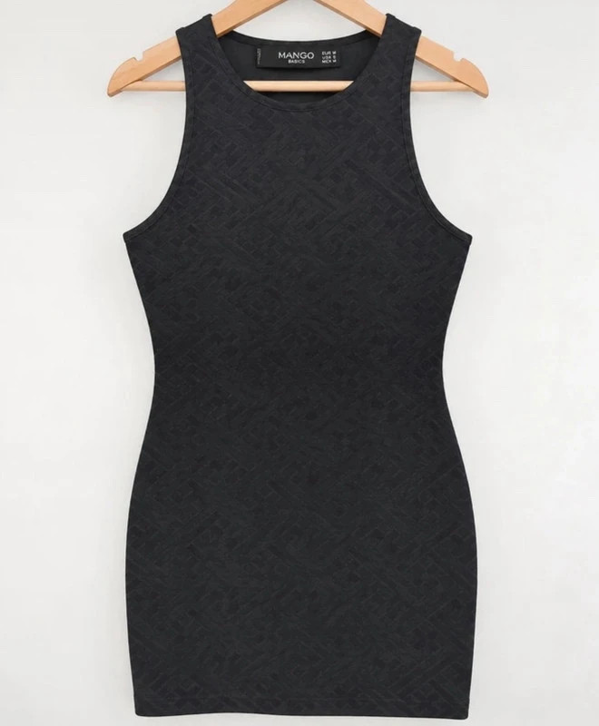 Robe Mango noire moulante sans manches taille M – Mango – taille M 2