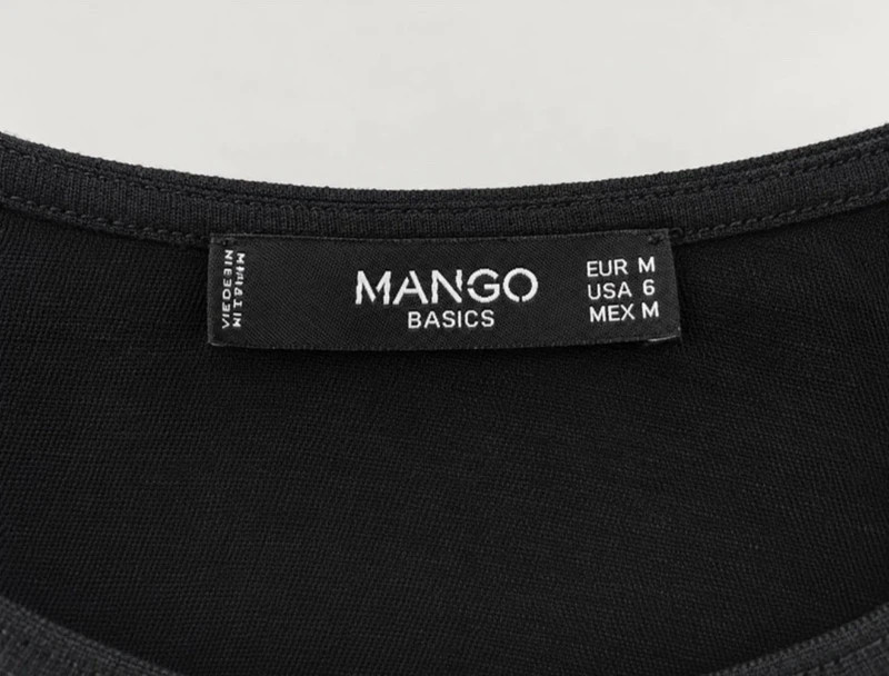 Robe Mango noire moulante sans manches taille M – Mango – taille M 3