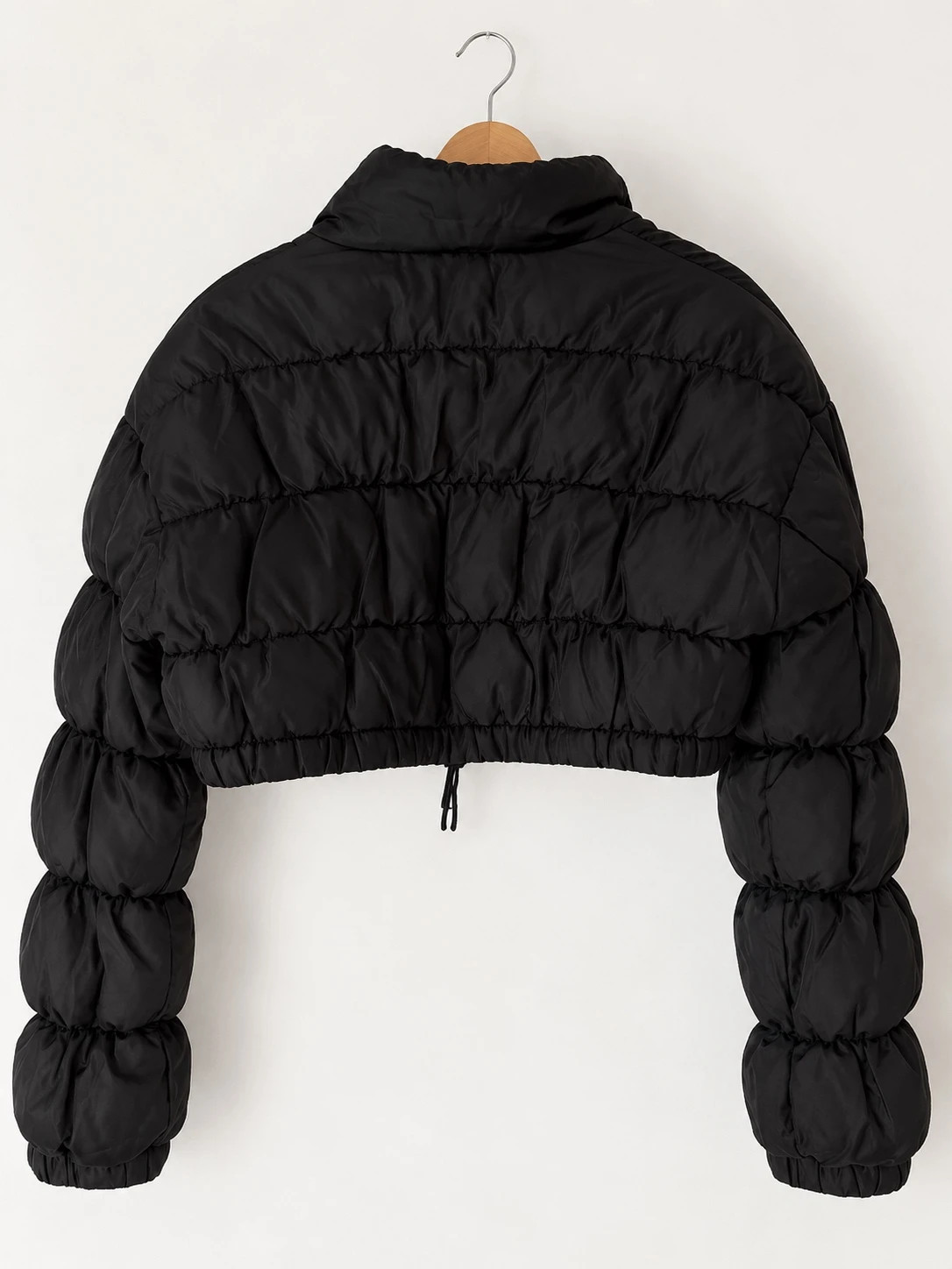 Doudoune courte Bershka noire – Taille L bb – Bershka – taille L 2