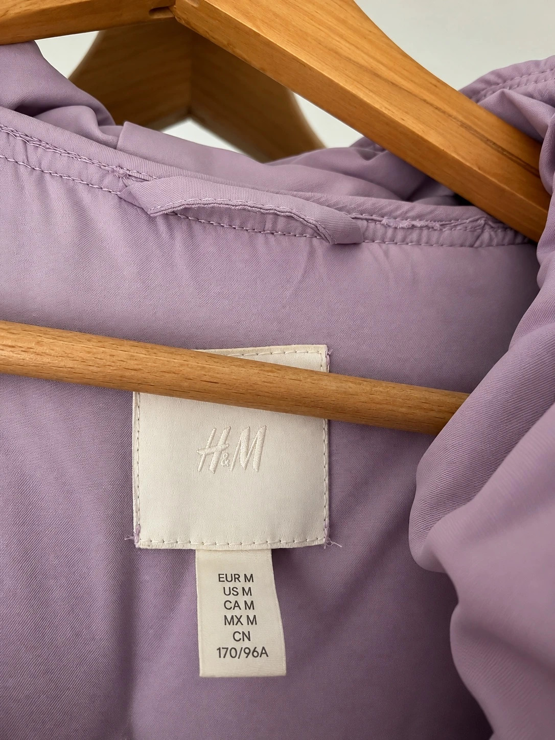 Doudoune H&M lilas à capuche – Taille M – H&M – taille M 3