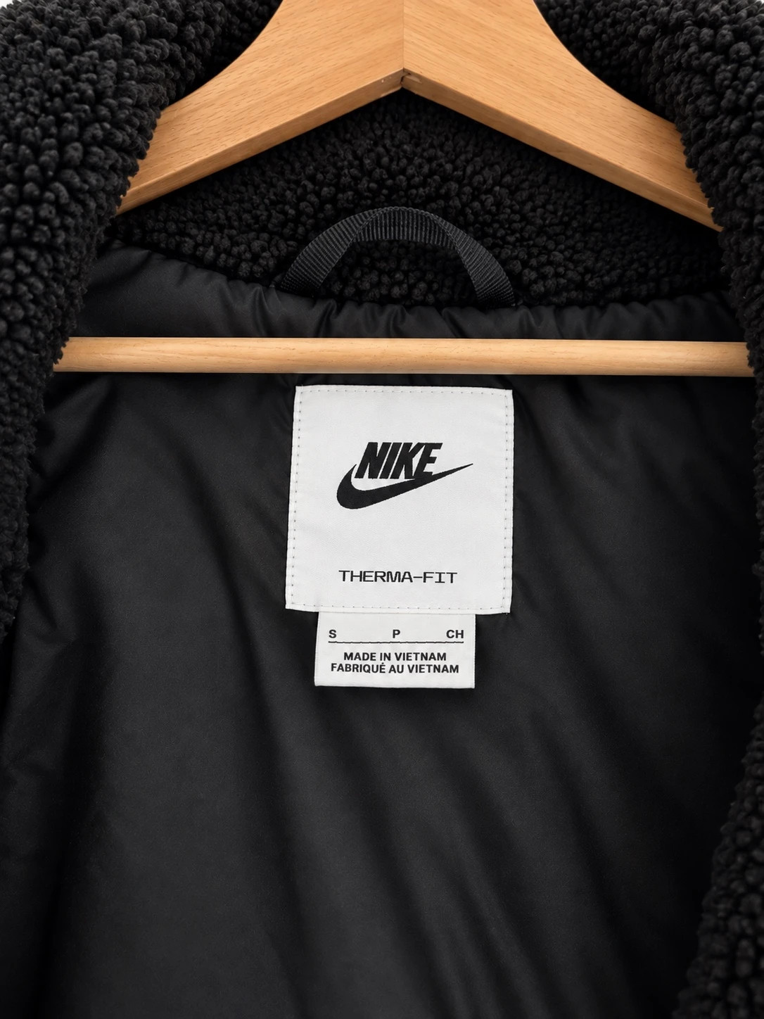 Veste Nike Therma-FIT sherpa noire – Taille S – Nike – taille S 3