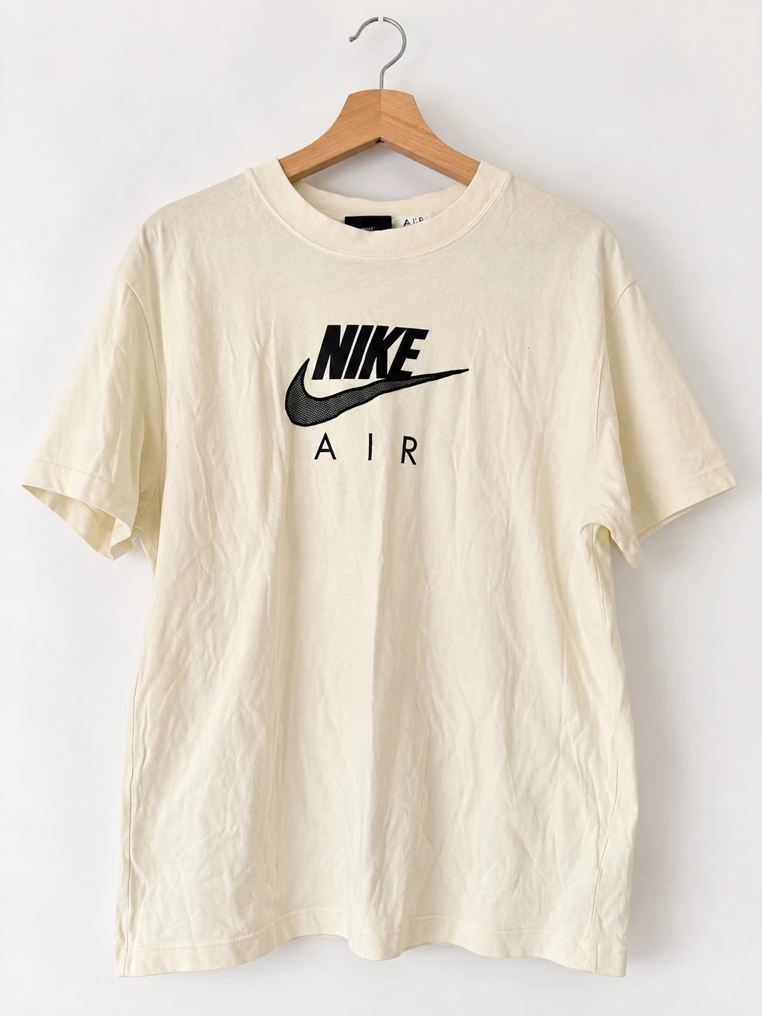 T-shirt Nike Air crème / écru – Taille M – Neuf