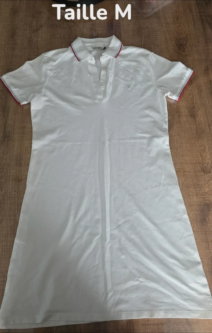 Robe polo blanche Kaporal taille M – Kaporal – taille M 2