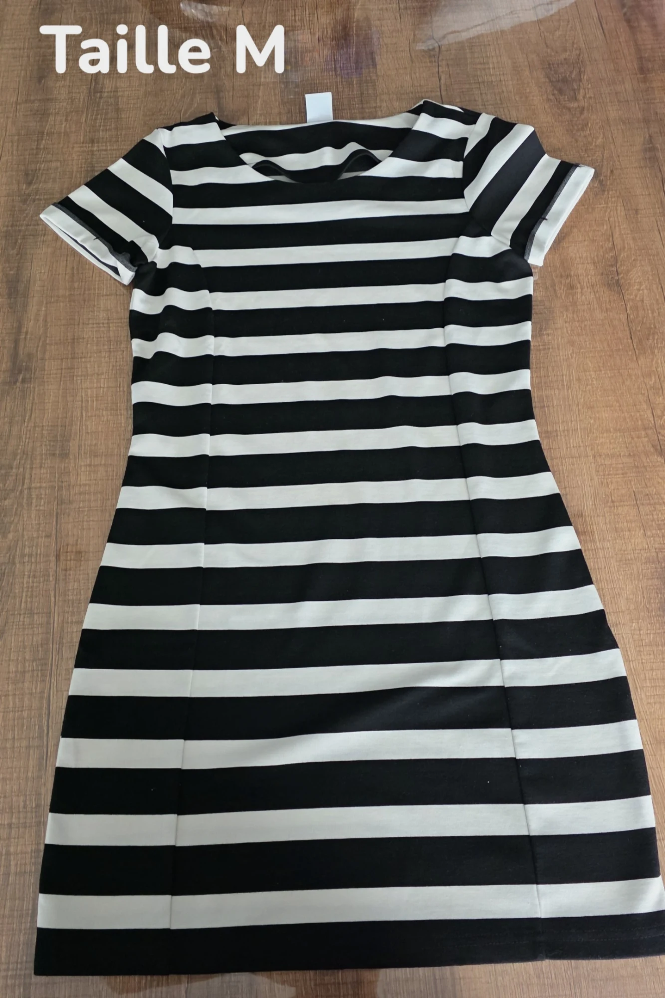 Robe courte marinière Vero Moda taille M