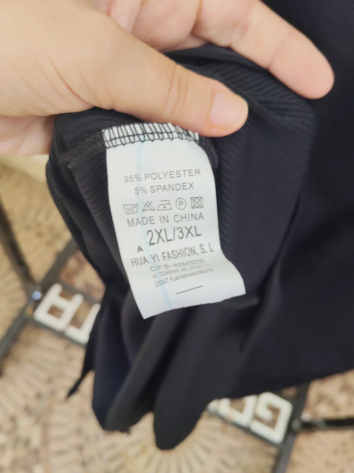Vestido básico negro  – Sin marca – taille XXL 5