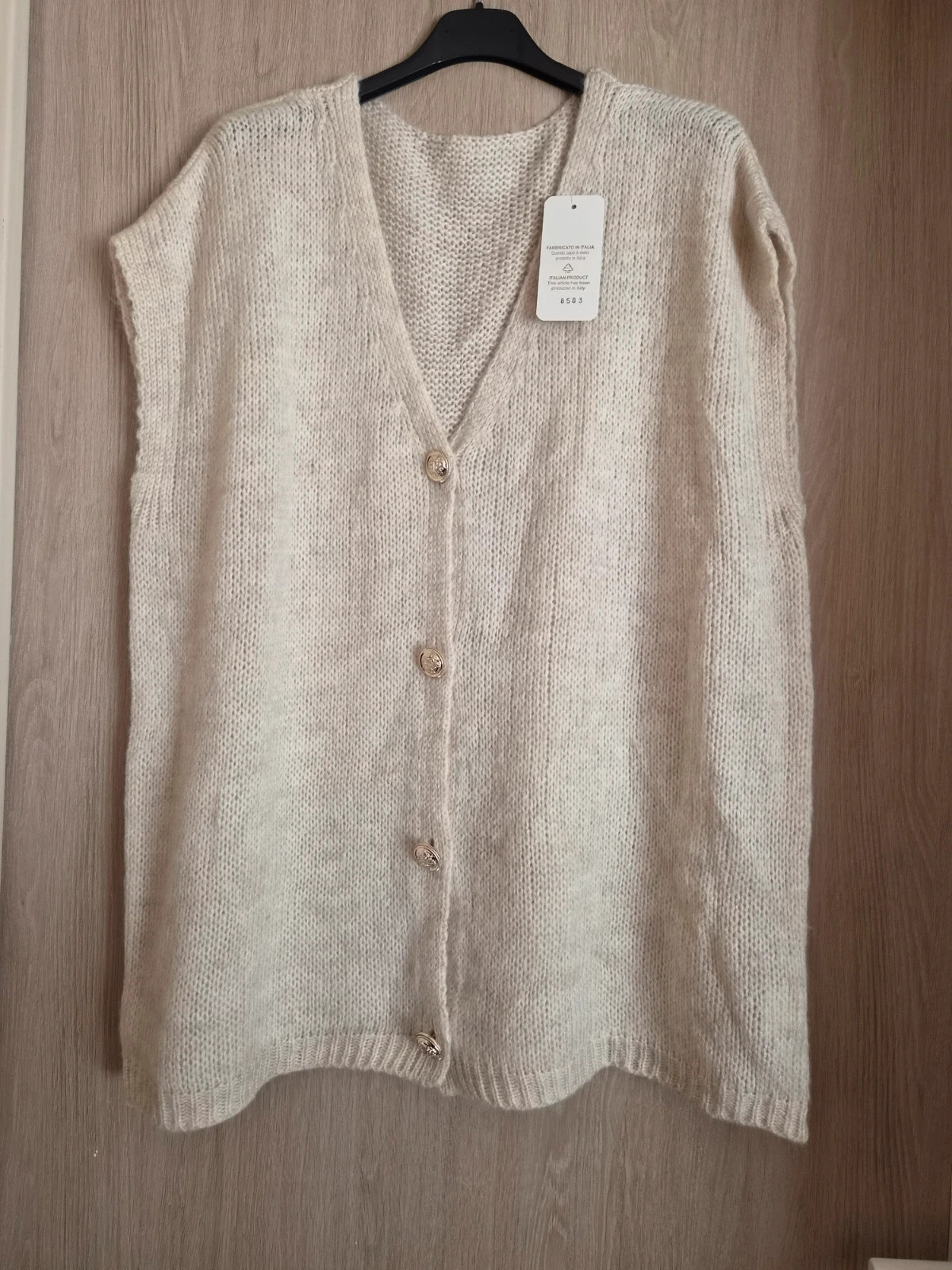 Gilet sans manches oversize - Made in ltaly- TU 44 au 52 – New Collection – taille XXL / 44 / 16 3