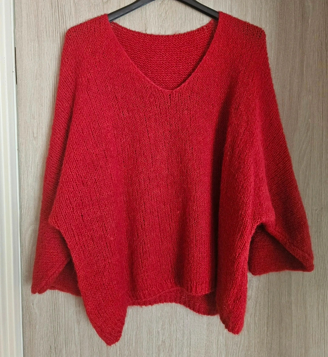 Pull oversize doux avec alpaga - Taille unique 36 au 42 - Made in ltaly – Made In Italy – taille L / 40 / 12 5