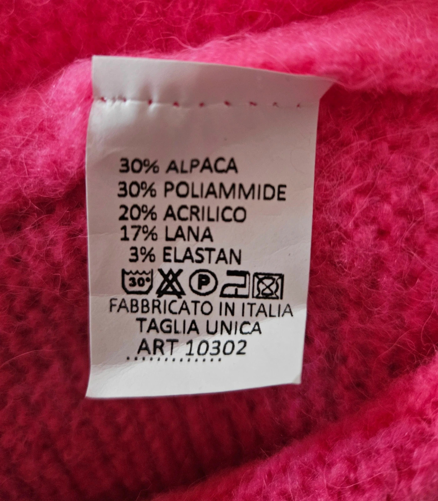 Sublime Cardigan doux - 30% alpaga - TU 36 au 42 - Made in ltaly – Alpaca – taille L / 40 / 12 4