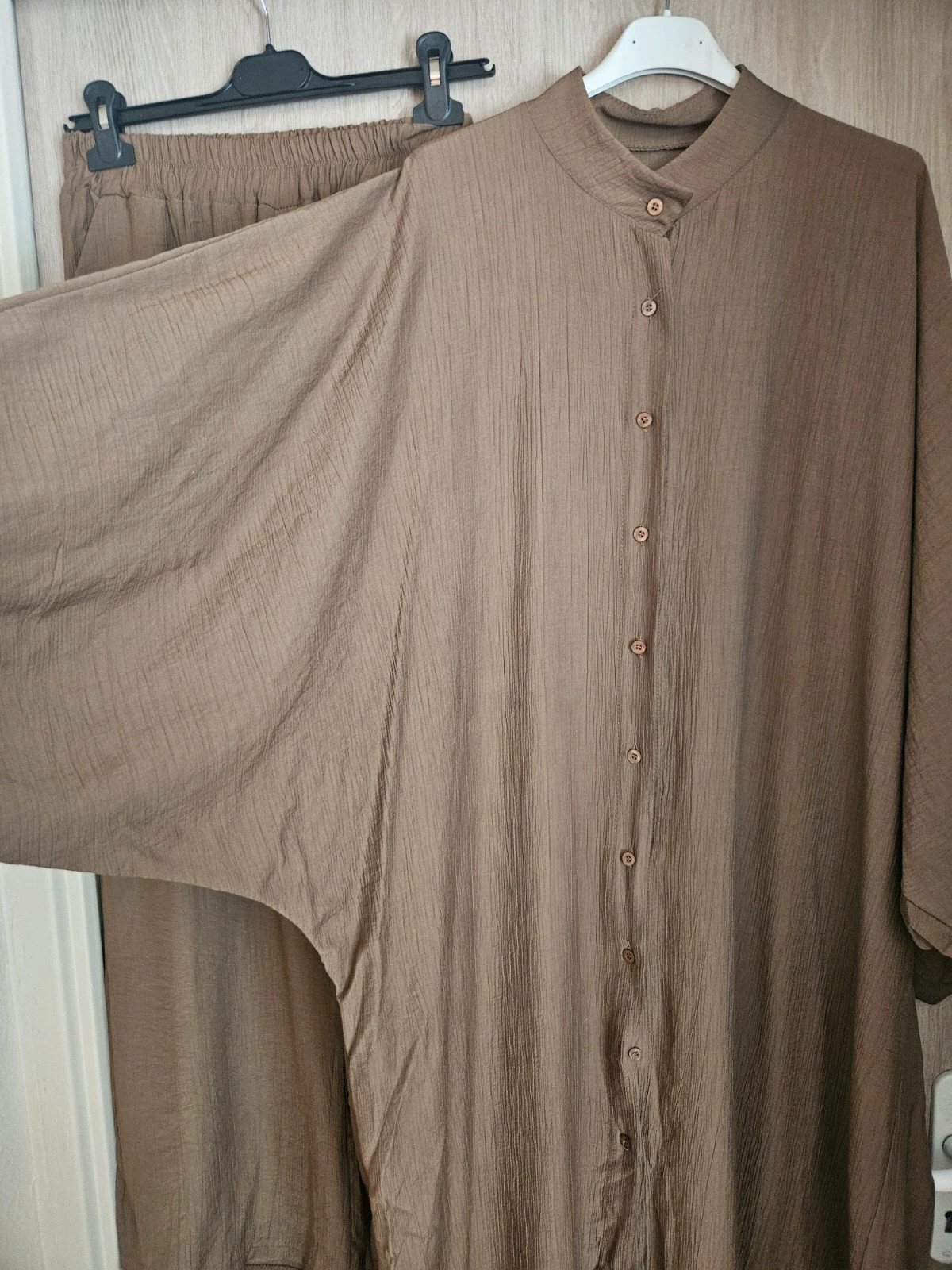 Ensemble 2 pieces - pantalon et chemise longue oversize – made in ltaly – taille Taille unique 2