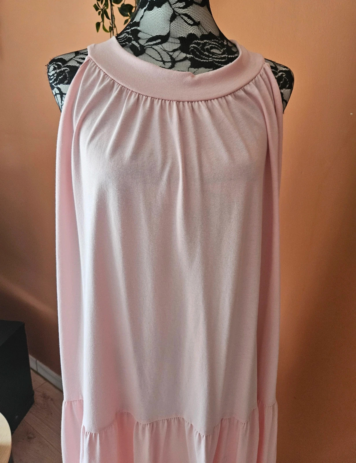 Robe longue en coton bas dentelle - TU 44 au 52 - Made in italy – Made In Italy – taille XXXL / 46 / 18 3