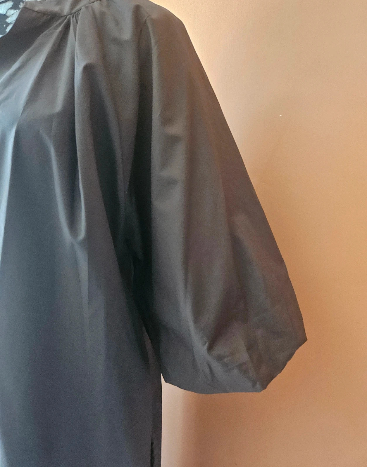 Robe longue 100%coton manches ballon/bouffantes – Boutique Parisienne – taille XXL / 44 / 16 4