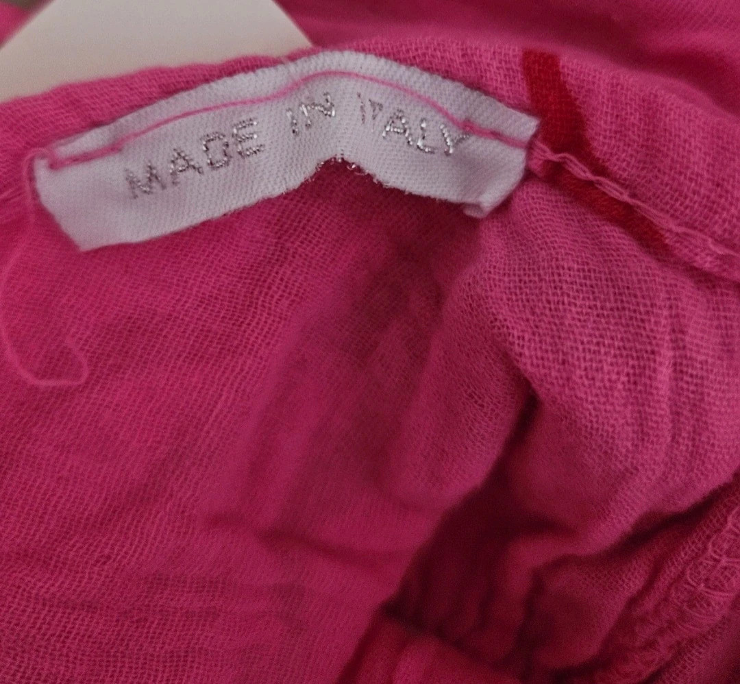 Jolie robe longue fluide, 100% coton - TU 36 au 42 - Made in Italy – made in ltaly – taille Taille unique 5