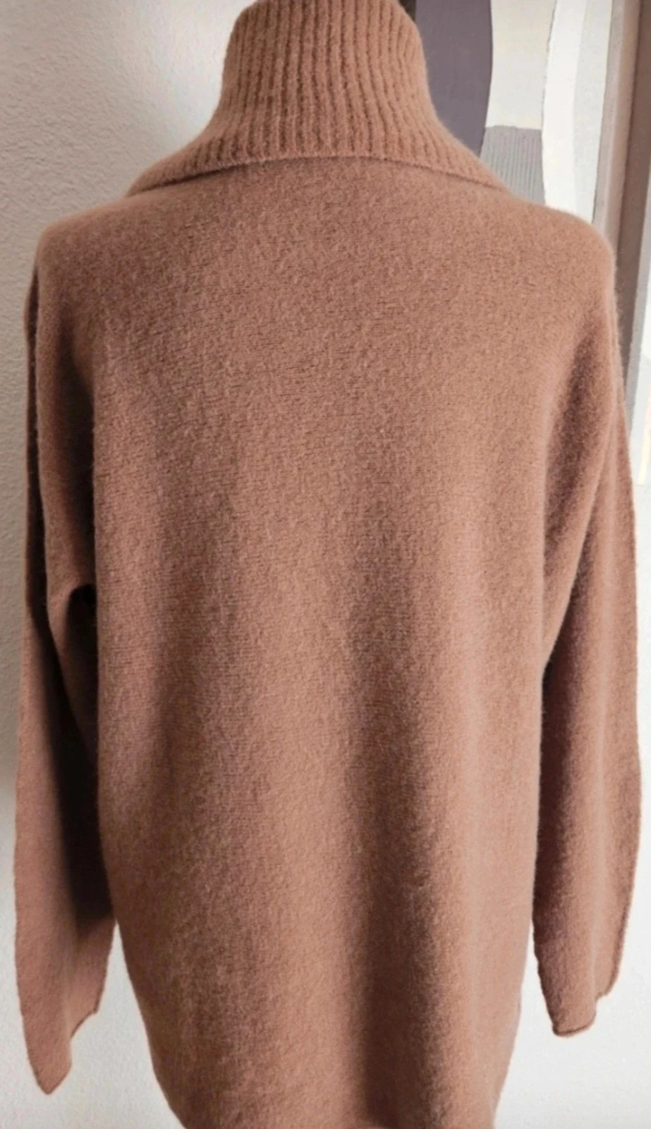 🍂Maqnifique pull doux col tombant avec alpaga - TU 36 au 42 - Made in Italy 🍂 – Made In Italy – taille XL / 42 / 14 5