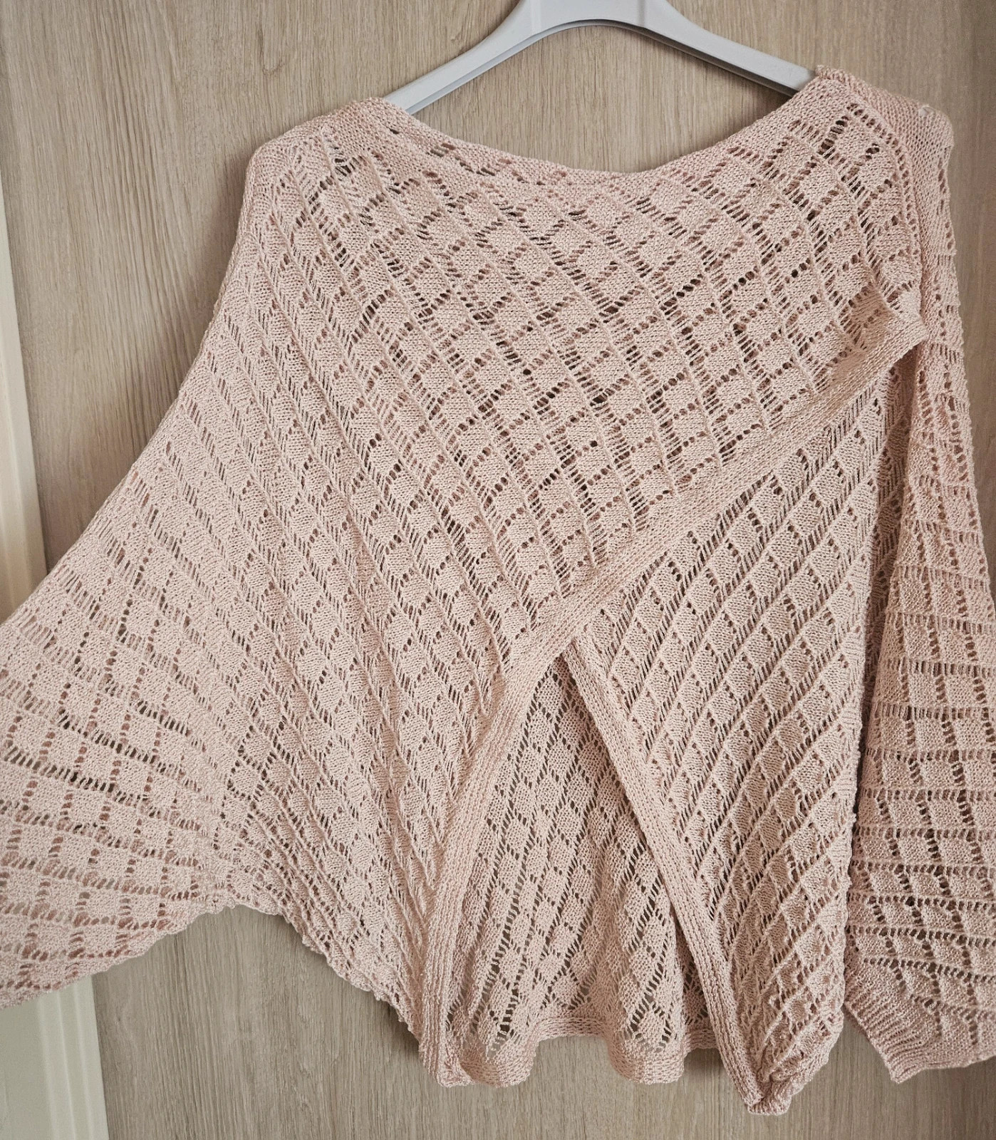🩷Magnifique top croisé, mailles fines, oversize , TU 36 au 44 - Made in Italy🩷 – Boutique Parisienne – taille XL / 42 / 14 2