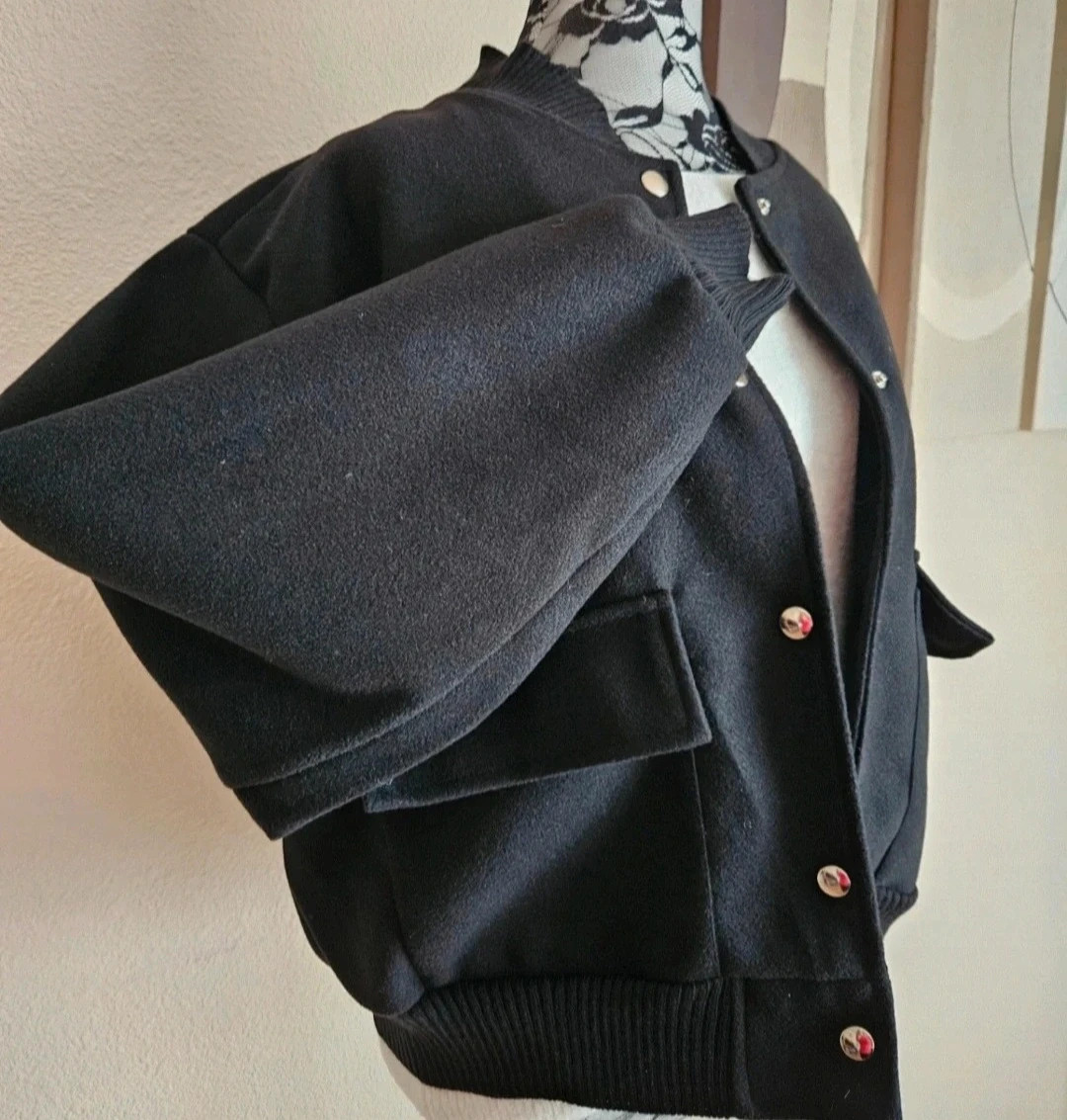Veste/Blouson Teddy oversize avec poches - TU 36 au 44 - Made in Italy – Made In Italy – taille XL / 42 / 14 2
