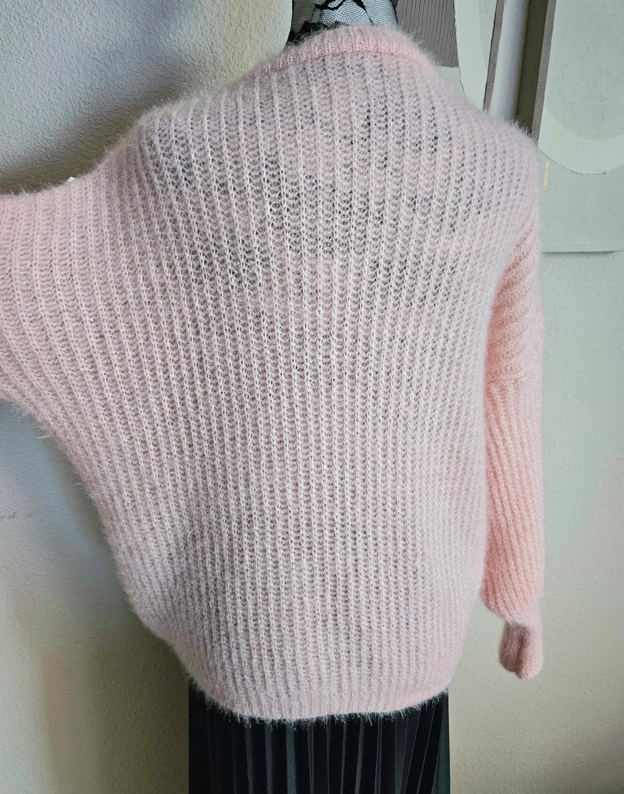 Sublime pull manches bouffantes 20% Mohair - TU 36 au 42 - Made in Italy – Boutique Parisienne – taille XL / 42 / 14 5