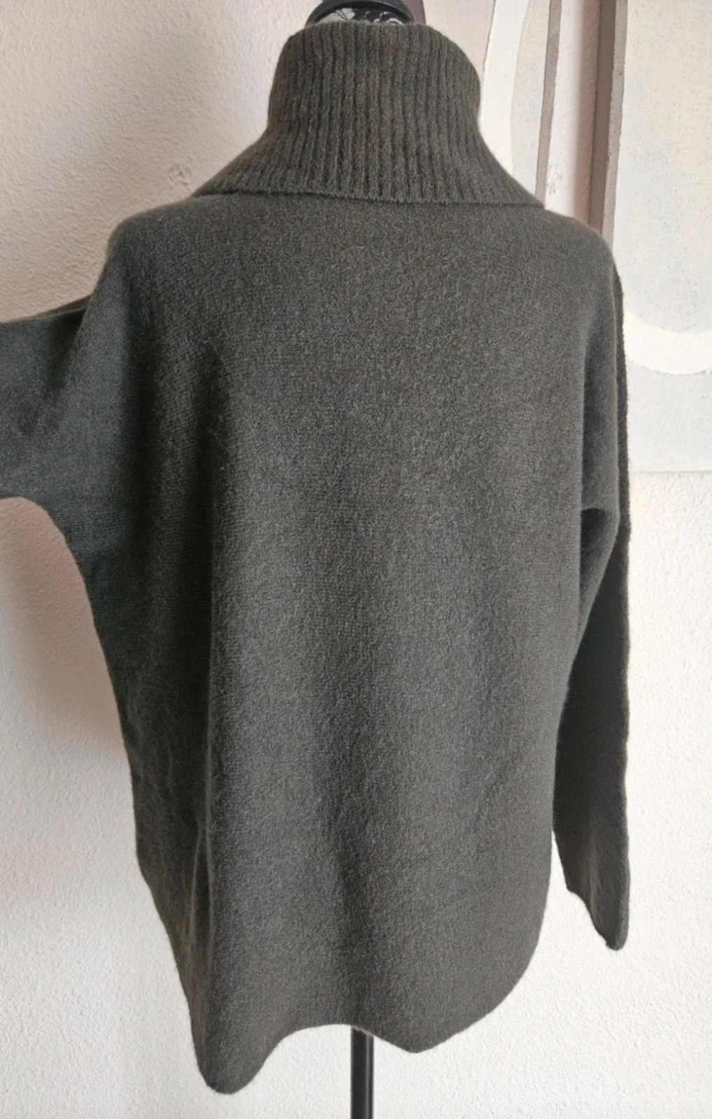 🍂Maqnifique pull doux col tombant avec alpaga - TU 36 au 42 - Made in Italy 🍂 – Made In Italy – taille XL / 42 / 14 4