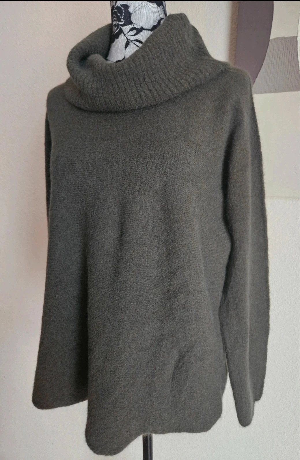 🍂Maqnifique pull doux col tombant avec alpaga - TU 36 au 42 - Made in Italy 🍂 – Made In Italy – taille XL / 42 / 14 2