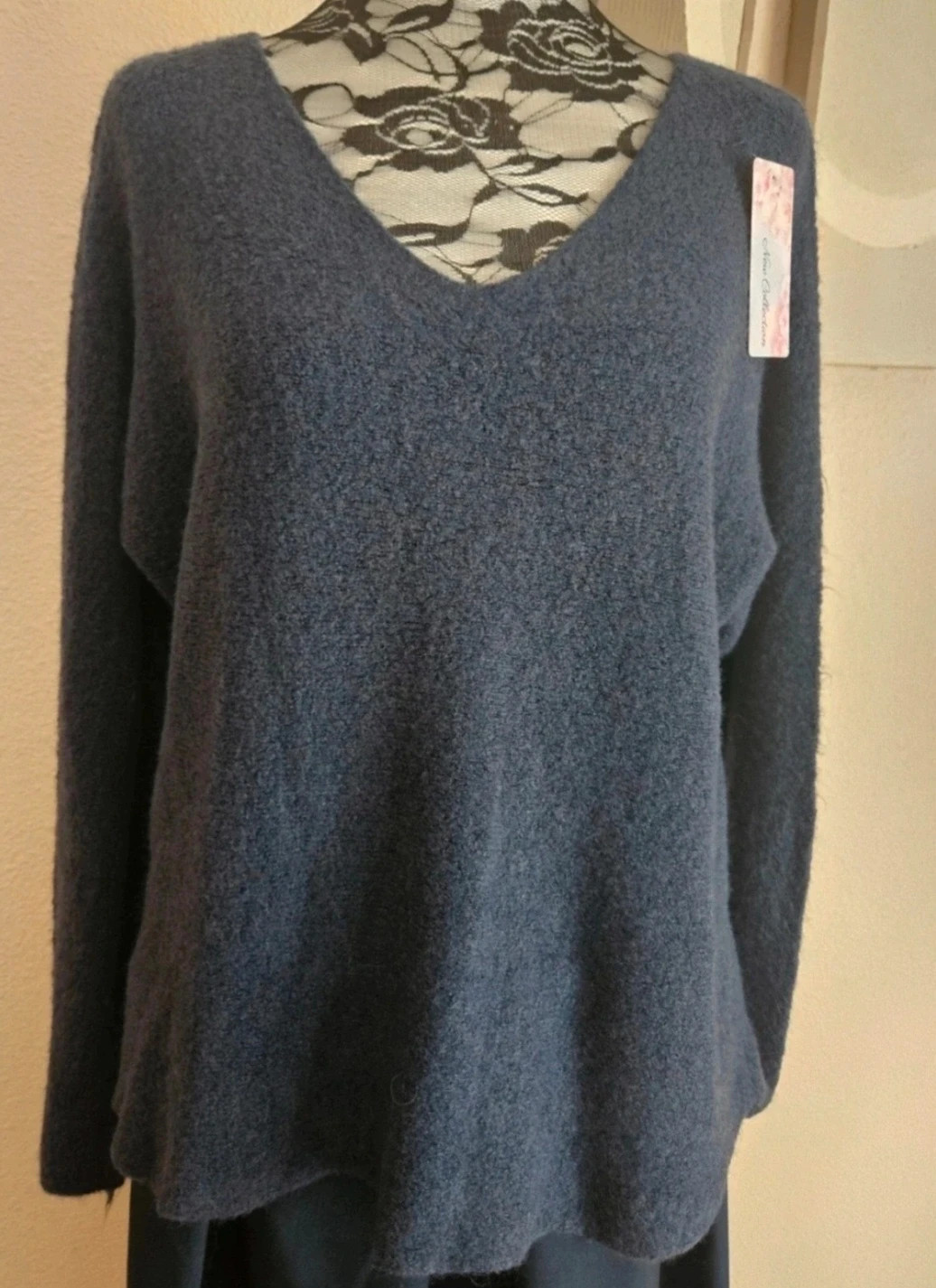 🌸 Magnifique pull doux avec alpaga - TU 36 au 44 - Made in ltaly 🌸 – New Collection – taille XL / 42 / 14 4