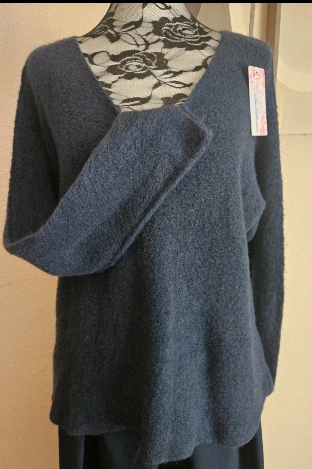 🌸 Magnifique pull doux avec alpaga - TU 36 au 44 - Made in ltaly 🌸 – New Collection – taille XL / 42 / 14 5