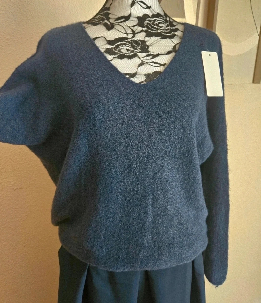 🌸 Magnifique pull doux avec alpaga - TU 36 au 44 - Made in ltaly 🌸 – New Collection – taille XL / 42 / 14 2