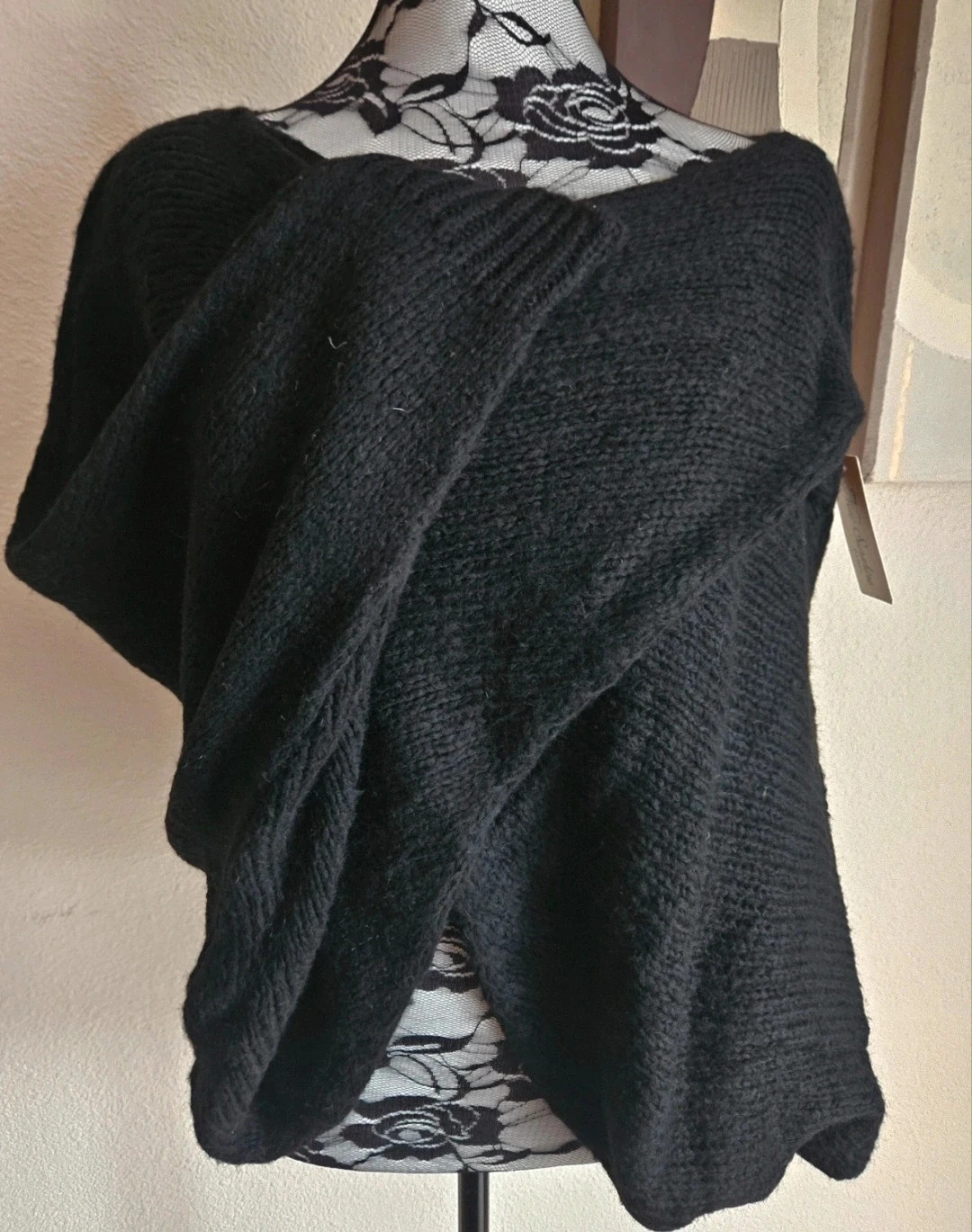 🍂Magnifique pull croisé/drapé oversize doux - TU 38 au 44 - Made in Italy🍂 – Boutique Parisienne – taille XL / 42 / 14 4