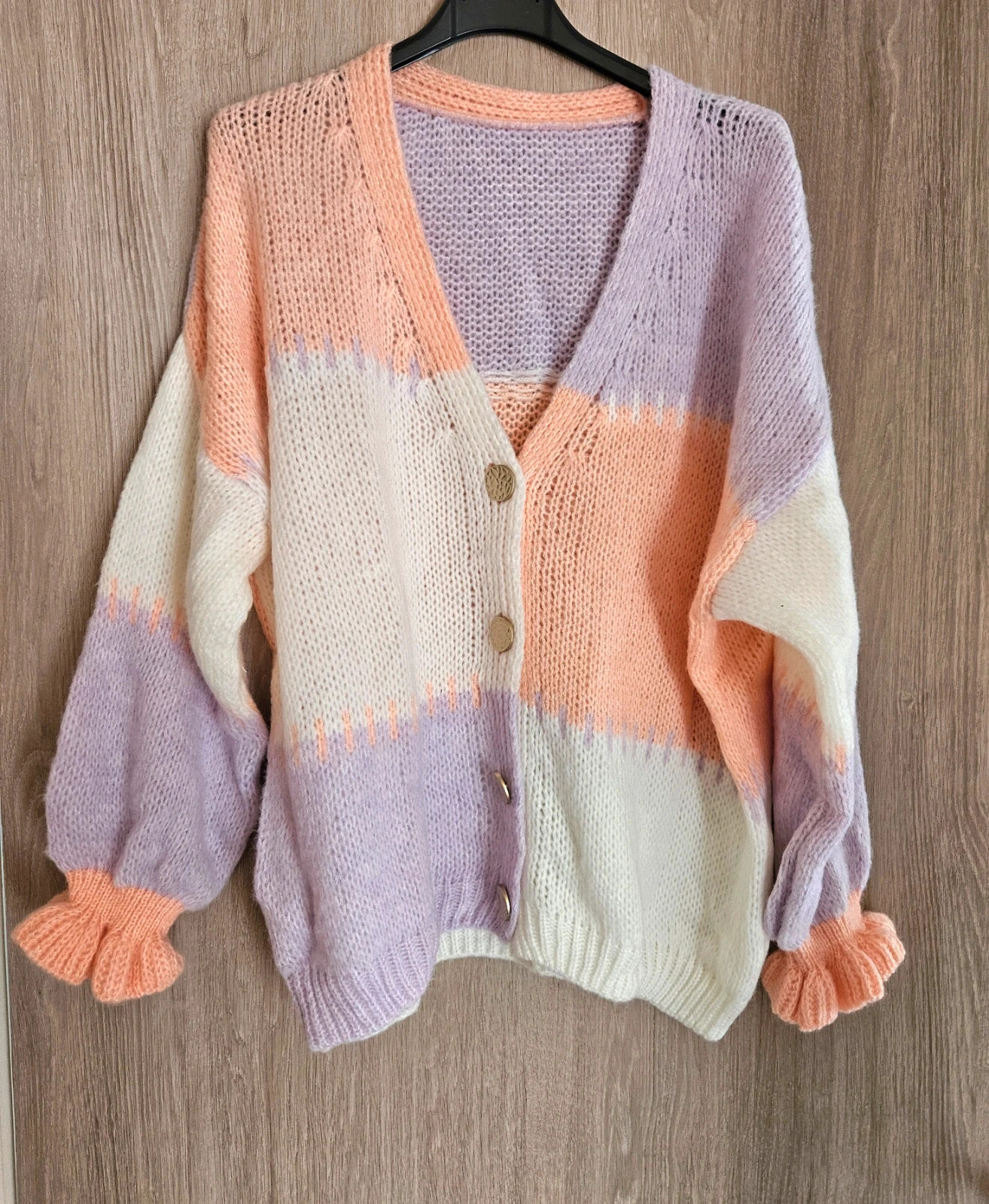 Magnifique cardigan très doux - Made in Italy - TU 36 au 44 – Boutique Parisienne – taille XL / 42 / 14 3