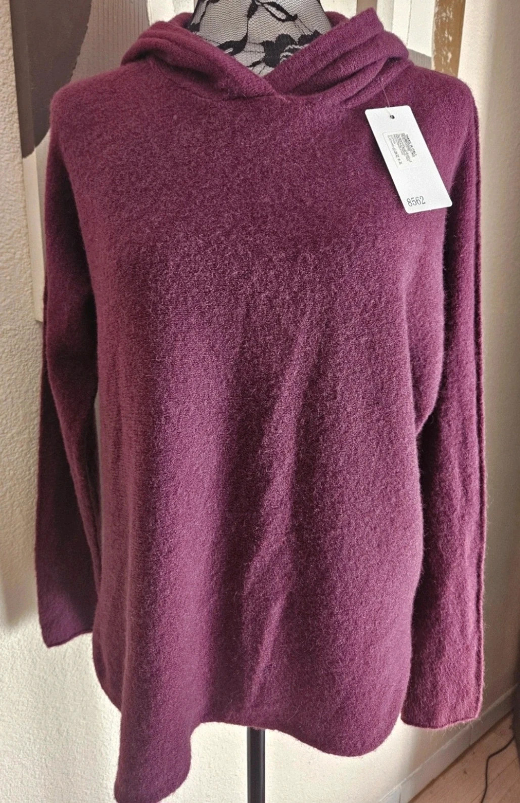 🍂Maqnifique pull à capuche avec alpaga - TU 36 au 42 - Made in Italy 🍂 – Boutique Parisienne – taille XL / 42 / 14 4