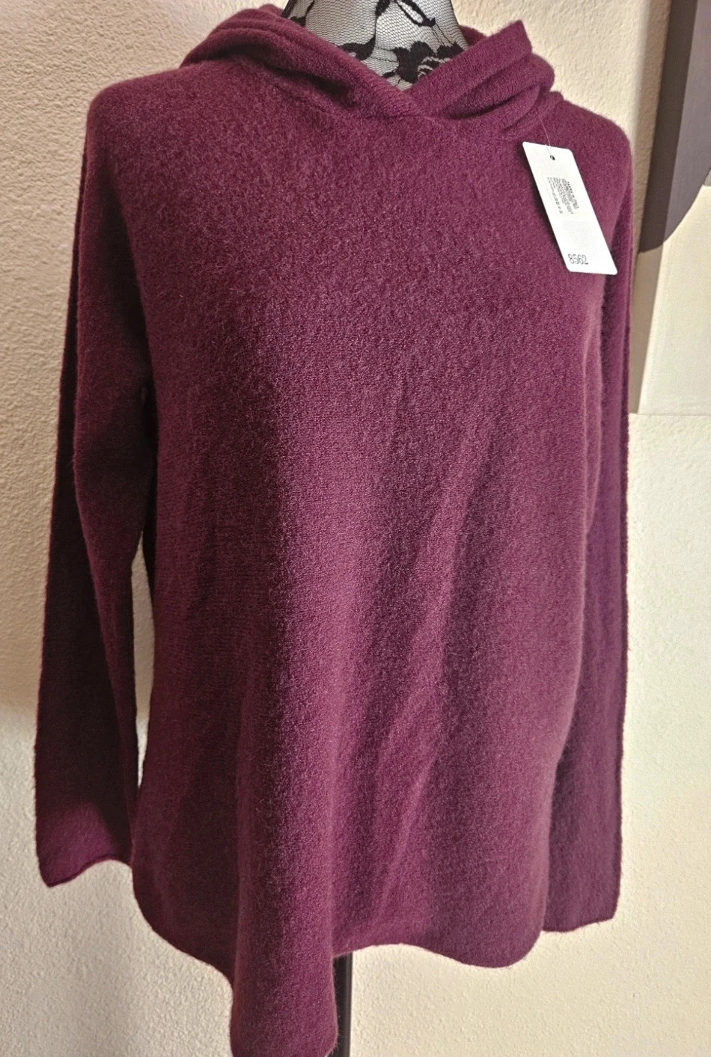 🍂Maqnifique pull à capuche avec alpaga - TU 36 au 42 - Made in Italy 🍂 – Boutique Parisienne – taille XL / 42 / 14 3