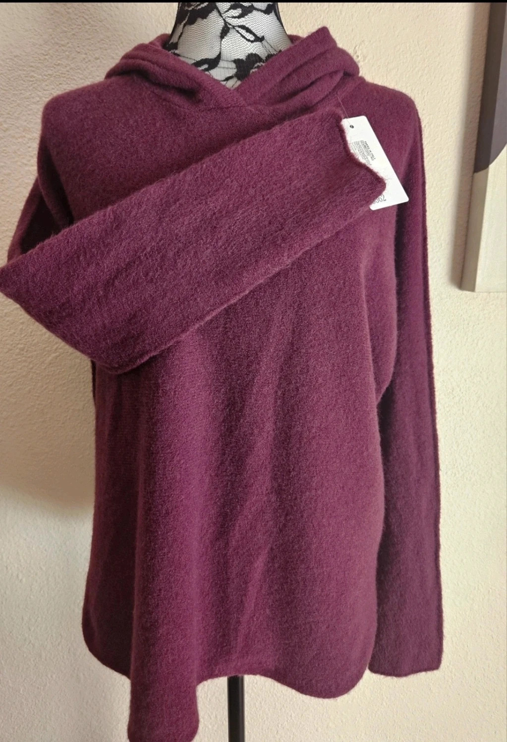 🍂Maqnifique pull à capuche avec alpaga - TU 36 au 42 - Made in Italy 🍂 – Boutique Parisienne – taille XL / 42 / 14 2