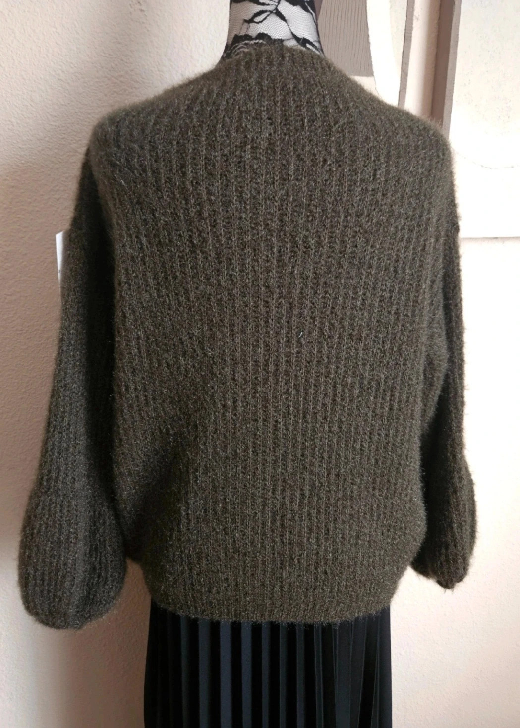 Sublime pull fluffy, manches lanternes 20% Mohair - TU 36 au 42 - Made in Italy – Boutique Parisienne – taille XL / 42 / 14 5