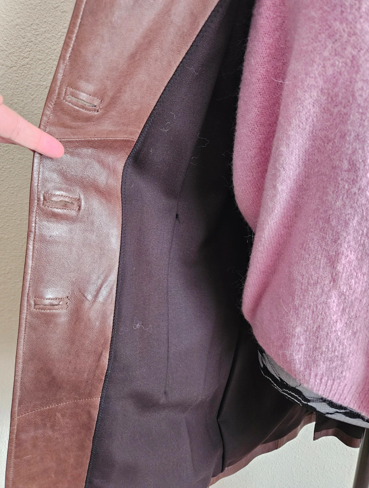 Magnifique Trench 100% cuir véritable - taille 36 au 40 – The Genuine Leather – taille M / 38 / 10 5
