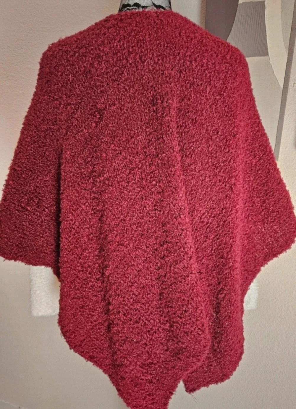 Magnifique Cape oversize à noeud - TU 36 au 44- Made in ltaly – Boutique Parisienne – taille XXL / 44 / 16 5
