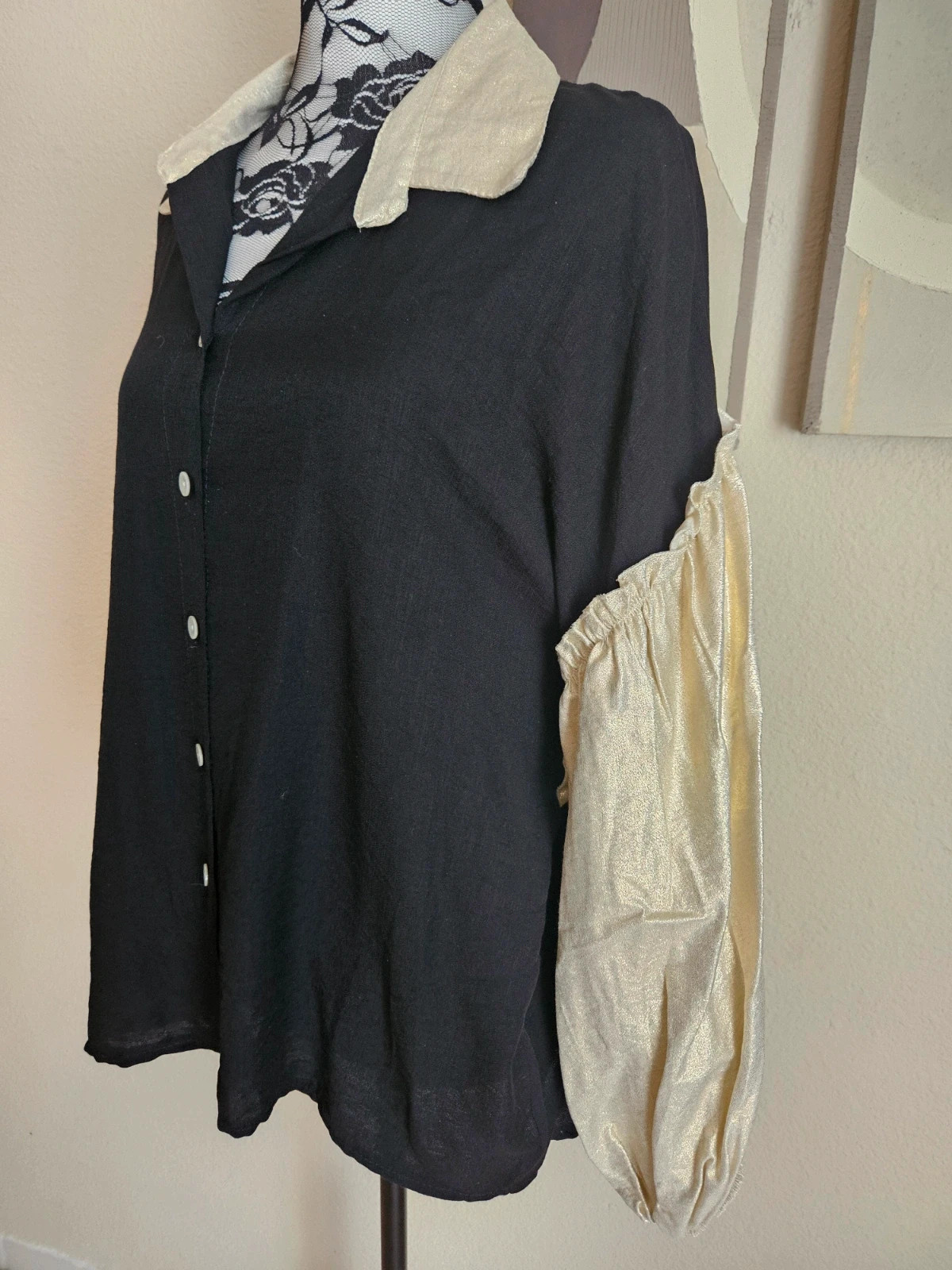 Magnifique chemise en coton oversize TU 36 au 46 - Made in Italy – Made In Italy – taille XXXL / 46 / 18 5