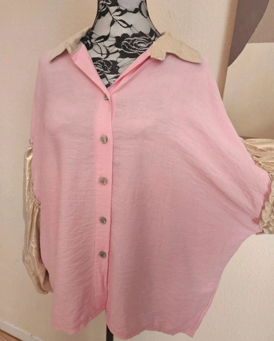 Magnifique chemise en coton oversize TU 36 au 46 - Made in Italy – Boutique Parisienne – taille XXXL / 46 / 18 3