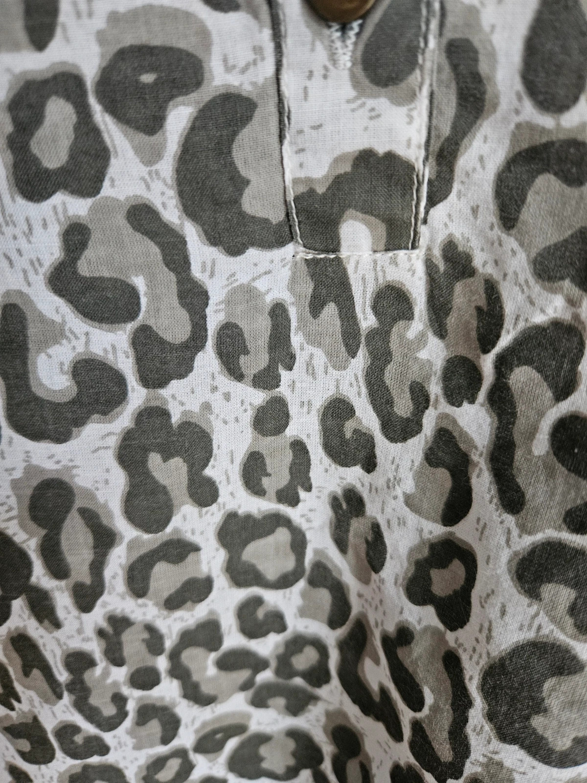Robe tunique léopard 🐆 Coton TU 40 42 – Boutique Parisienne – taille XL / 42 / 14 3