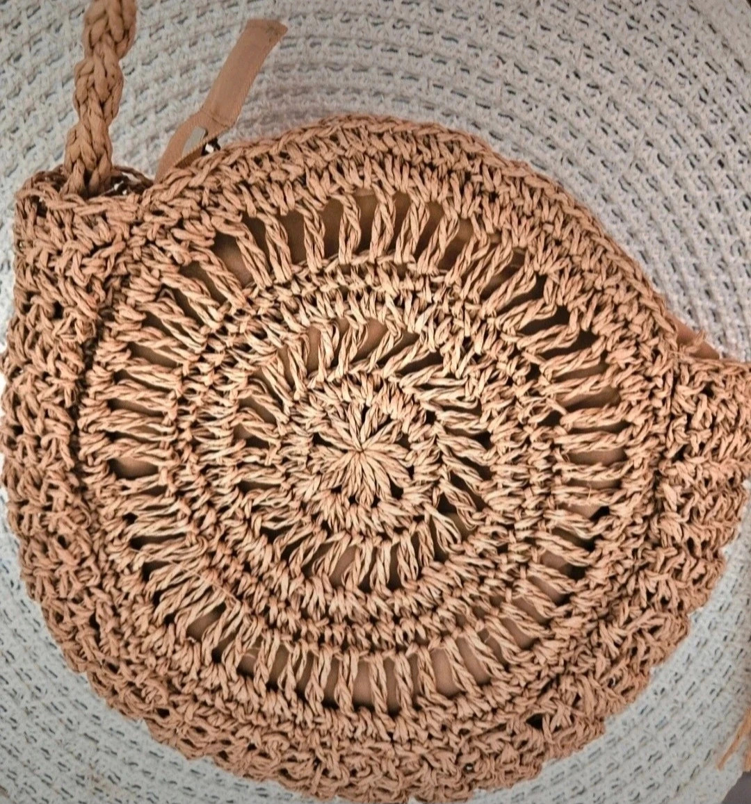 Sac en paille tressée – Boutique privée 2