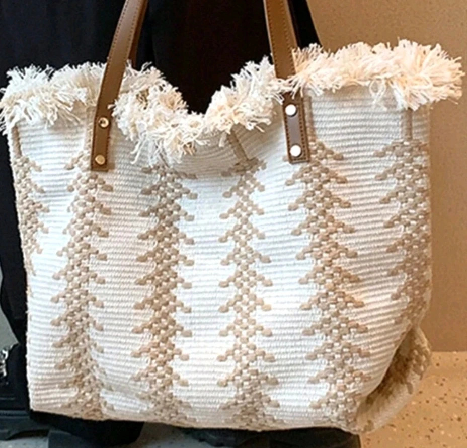 Grand sac paille tissée – Boutique Italiana 2