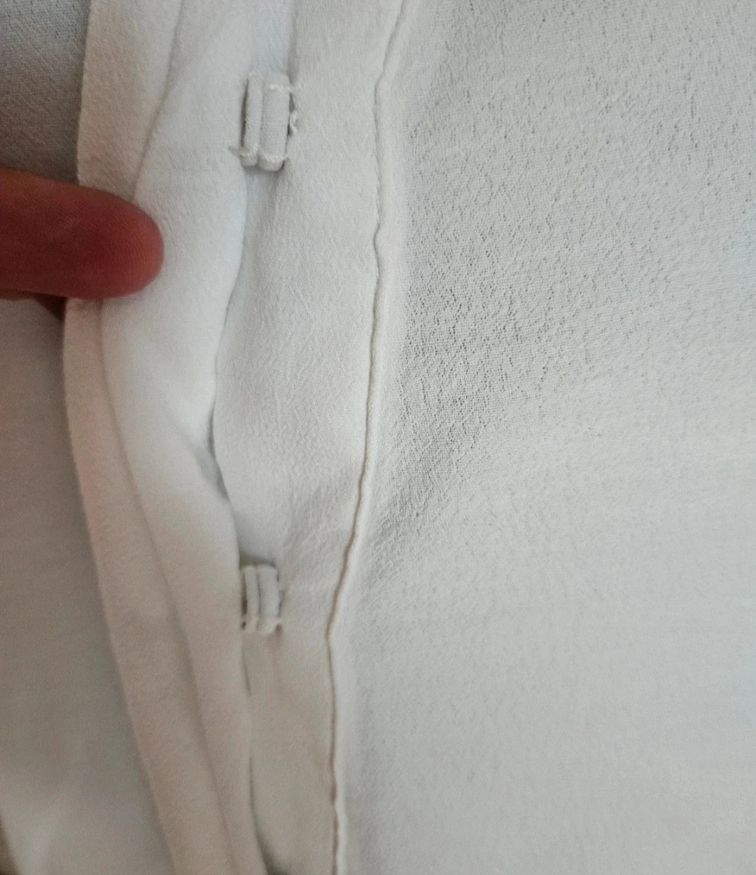 💫Magnifique chemisier "Léonie" fluide avec haut dentelle 💫 – suncoo – taille S / 36 / 8 4