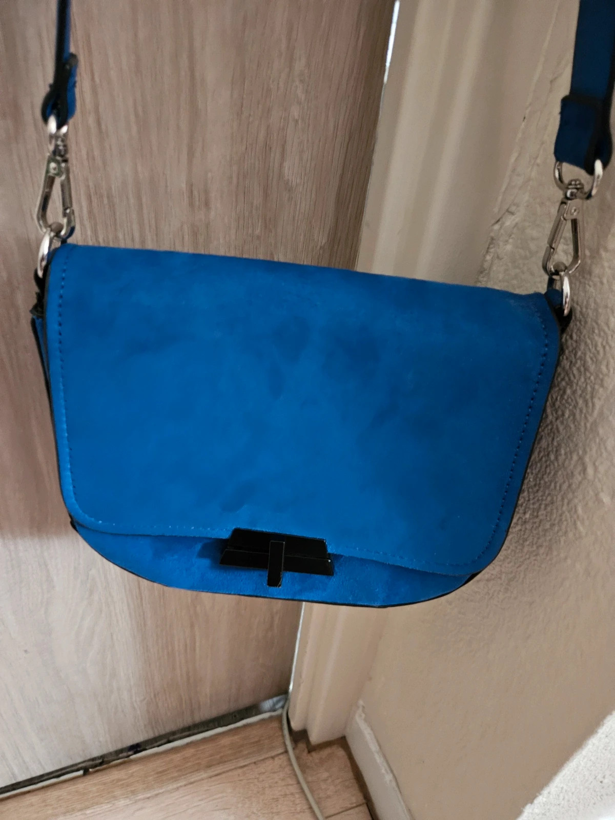 Sac bandouliere cuir et daim – Parfois 2