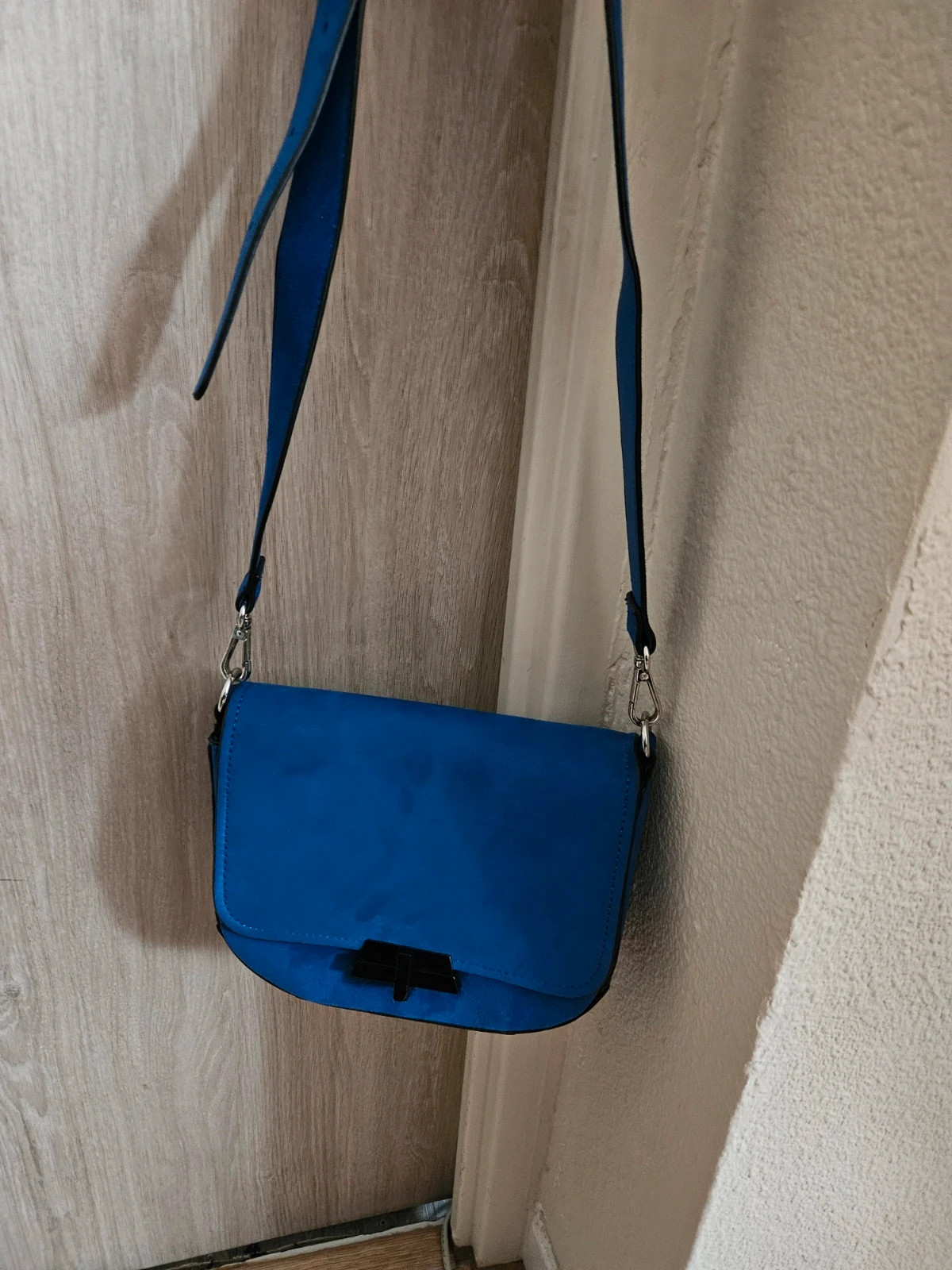 Sac bandouliere cuir et daim – Parfois 3