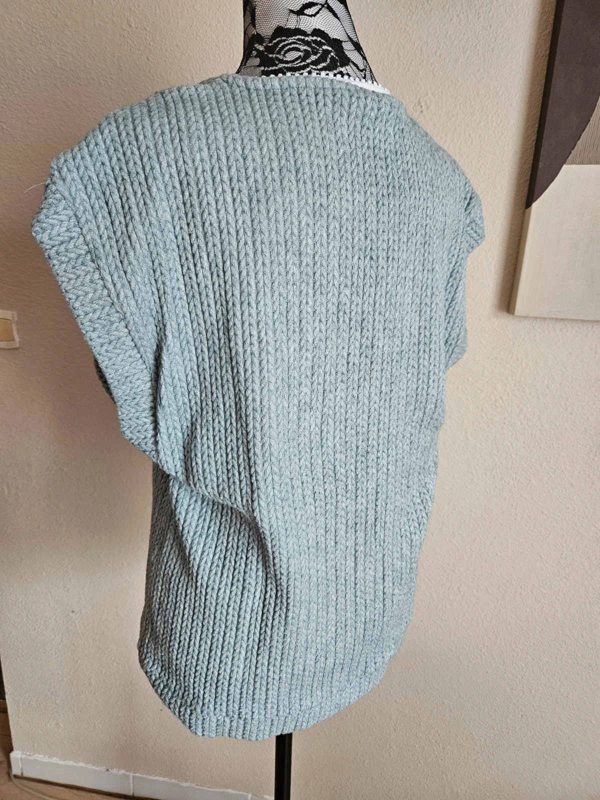 Joli haut en mailles sans manches taille 42/44 – Jacqueline Riu – taille XXL / 44 / 16 3