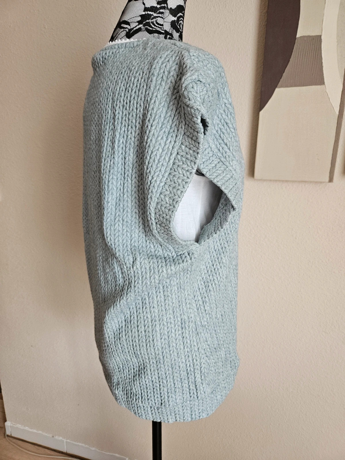 Joli haut en mailles sans manches taille 42/44 – Jacqueline Riu – taille XXL / 44 / 16 5