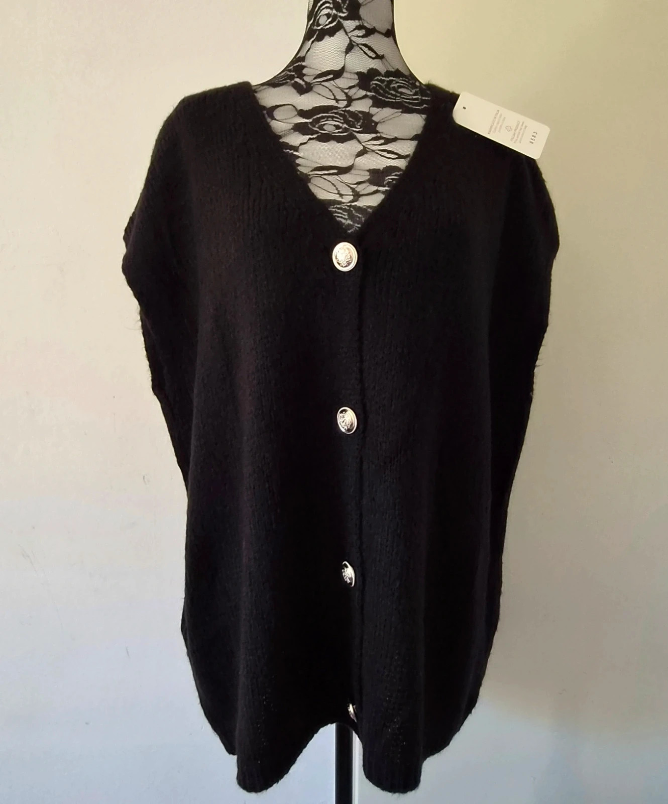 Gilet sans manches oversize - Made in ltaly- TU 44 au 52 – Made In Italy – taille XXXL / 46 / 18 2