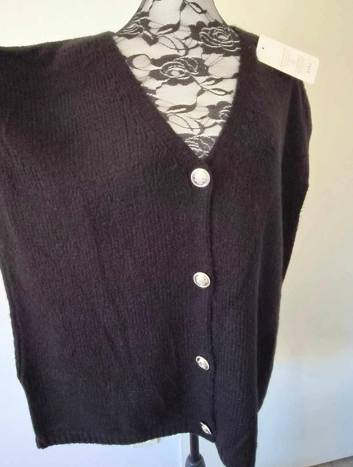 Gilet sans manches oversize - Made in ltaly- TU 44 au 52 – Made In Italy – taille XXXL / 46 / 18 3
