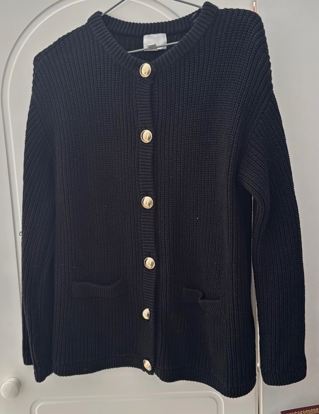 Cardigan noir H&M