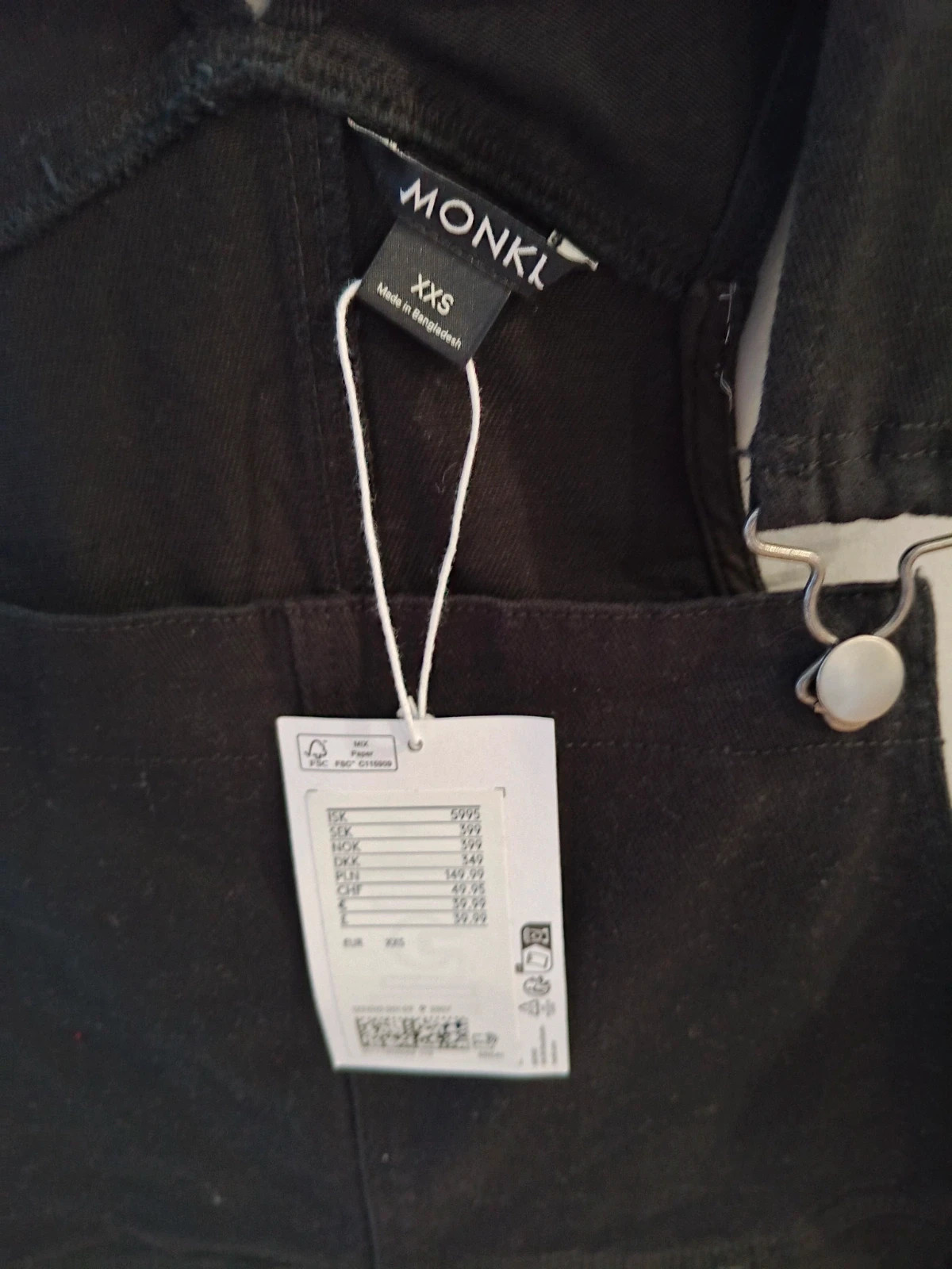Salopette jupe – Monki – taille XXS / 32 / 4 2